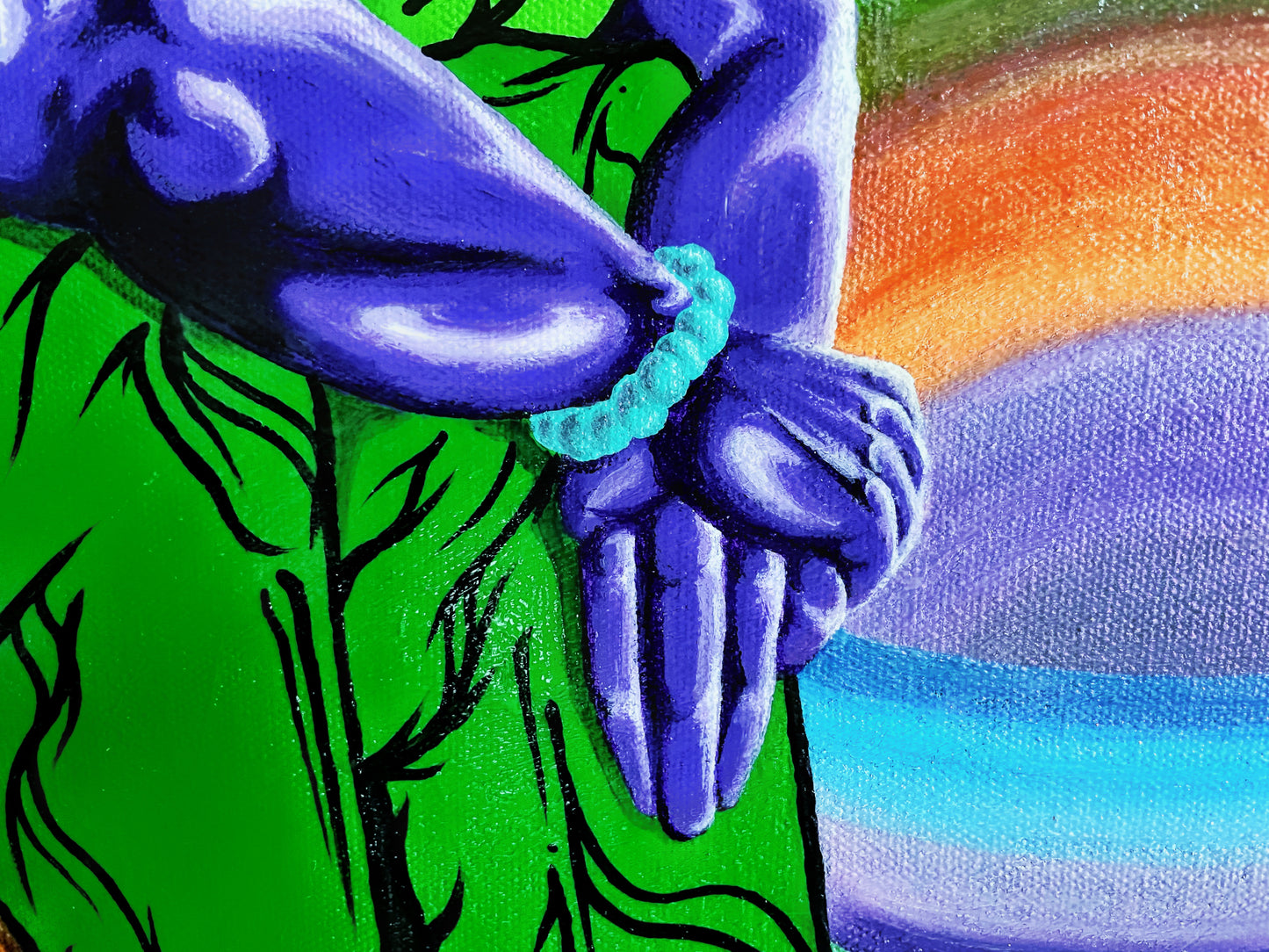 The •Elevated Engagement• Original Painting