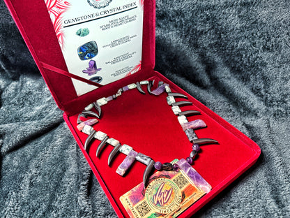 THE •GEMS OF GLORY• GEMSTONE NECKLACE COLLECTION