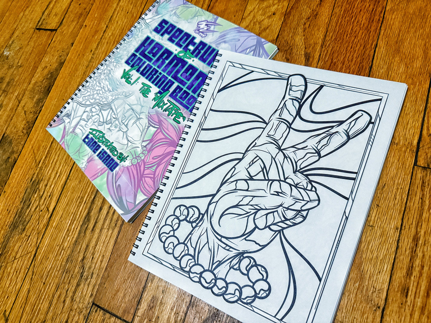 •SPECTRUMS OF HARMONY• Coloring Book