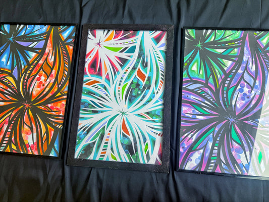 •DIVINE HUES• MIXED MEDIA PRINT COLLECTION