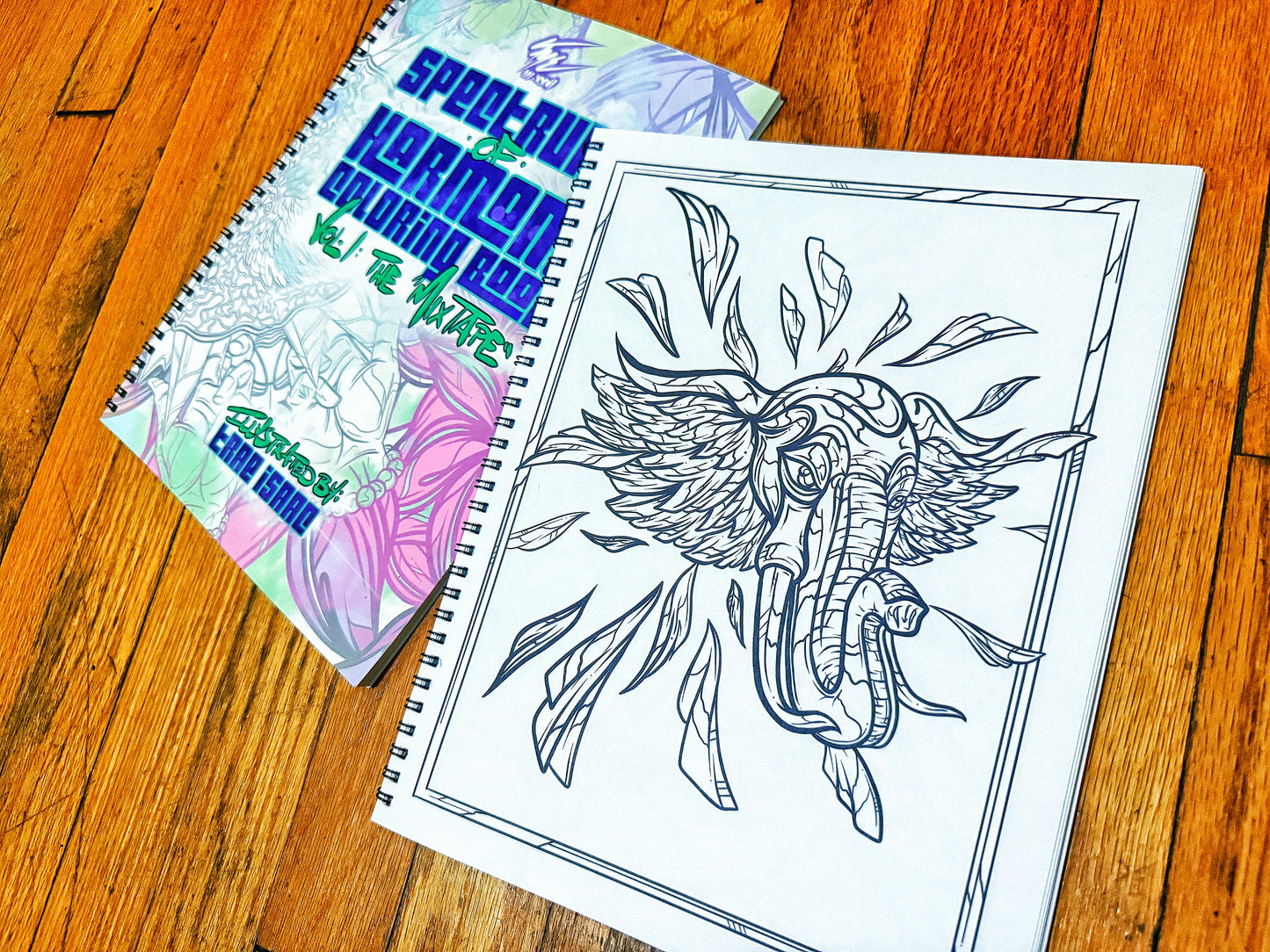 •SPECTRUMS OF HARMONY• Coloring Book