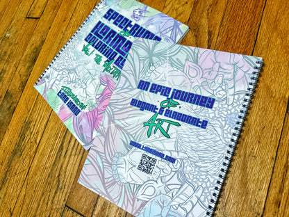 •SPECTRUMS OF HARMONY• Coloring Book
