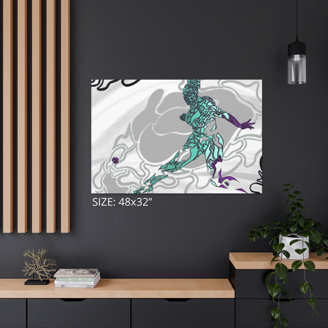 The •23 GRAND SLAM• Canvas Print Collection